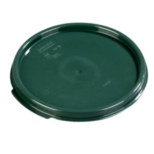 Forest Green Polypropylene Round Lid For 2 & 4 Quart Containers
