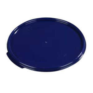 Blue Polypropylene Round Lid For 12, 18 & 22 Quart Containers
